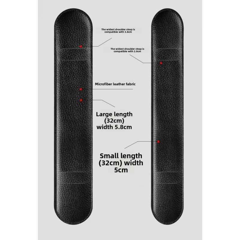새로운 두꺼워진 넓은 넥 크로스바디 카메라 압력 완화 패드, 캐논, 니콘, , 후지필름, 파나소닉, 라이카, 올림푸스 호환