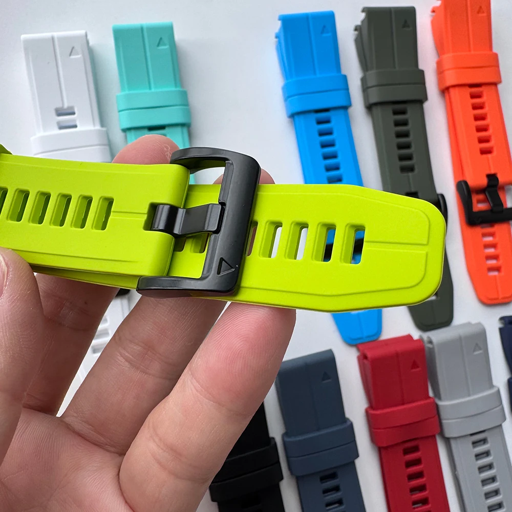 QuickFit Silicone Watch Strap - Durable Replacement Band