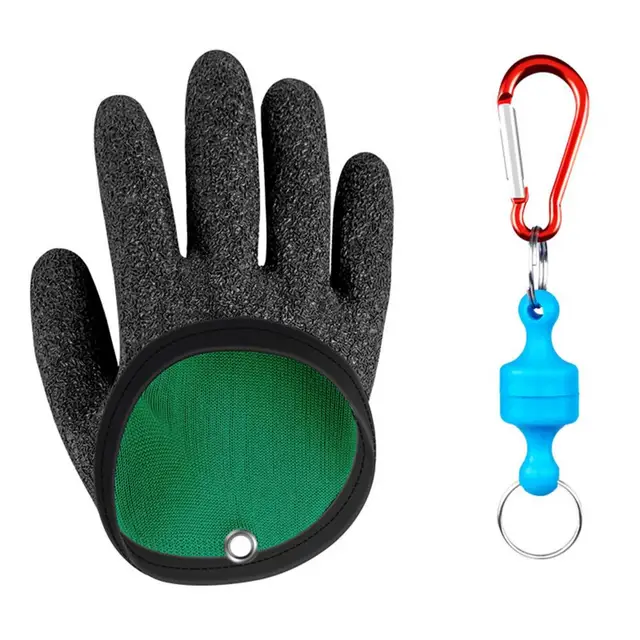 1Pc Fishing Gloves: Protect Your Hands and Catch More Fish!