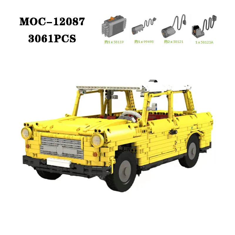 

Classic Building Block MOC-12087 Vintage Classic Car High difficulty Splicing Parts 3061PCS Adult and Children's Toy Gift