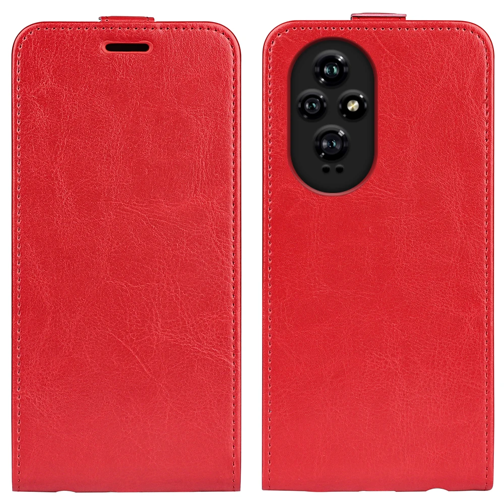 For Honor 200 Case Flip Leather Cases Soft Cover Vertical Wallet Leather Credit Card Slot phone case leather phone case leather wallet case leather case
