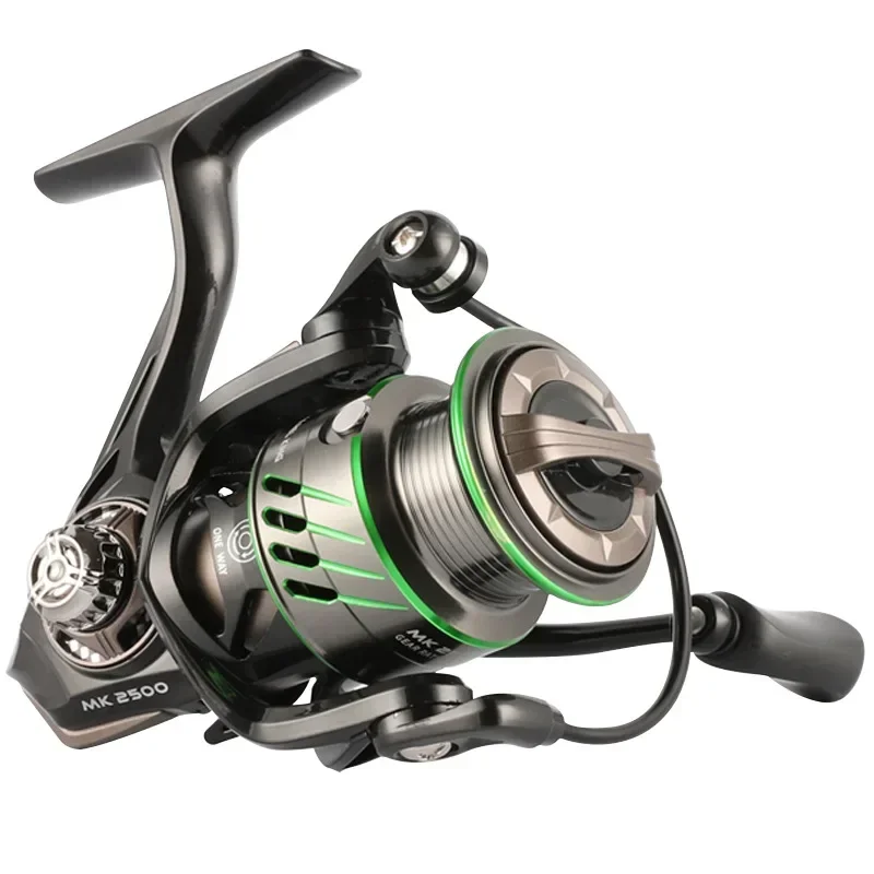 

Stainless Steel Geer Fishing Reel System, Spinning Wheel, Coil Baitcasting Reels, Carp Fishing Tools, 8kg Max, 8 + 1BB, 6.2:1