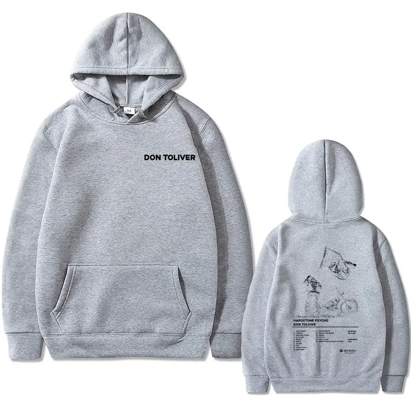 Rapper Don Toliver Hardstone Psycho Album Print Hoodie Unisex Fashion Trend Sweatshirt Men Women Hip Hop Style Pullover Hoodies