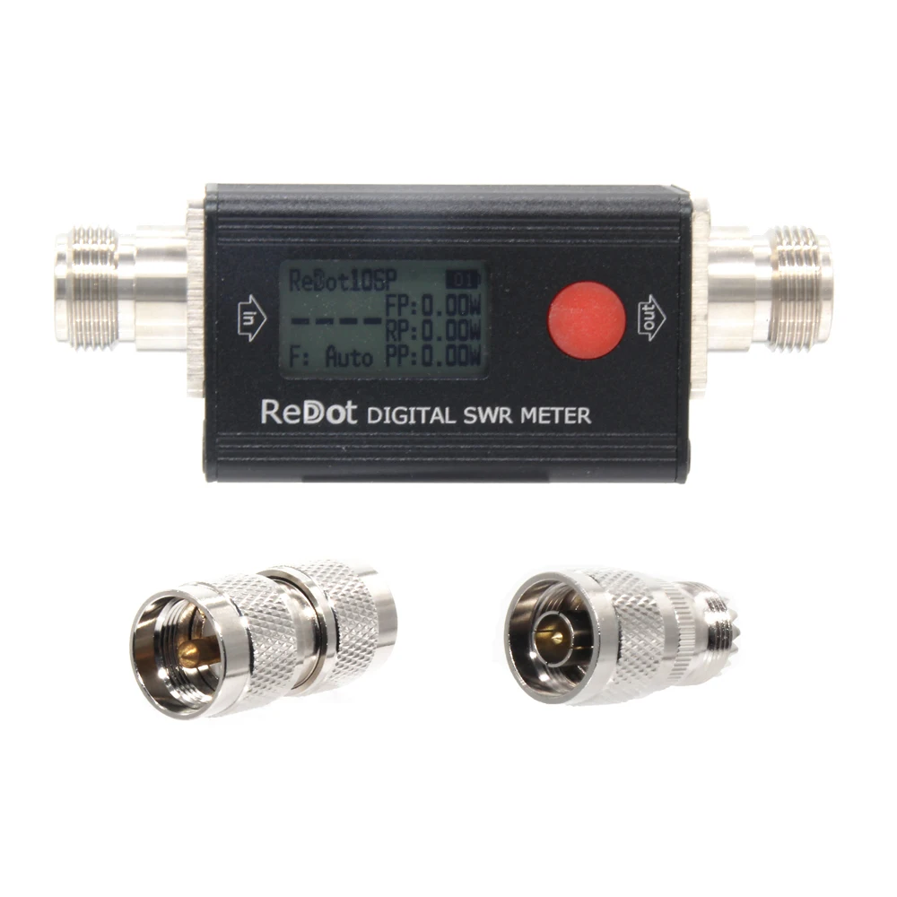 REDOT RD106P 디지털 SWR 미터 SWR 및 파워 미터 120W FMB VHF UHF80-999MHz 스탠딩 웨이브 비율 1.00-99.9 DMR 워키 토키 지원
