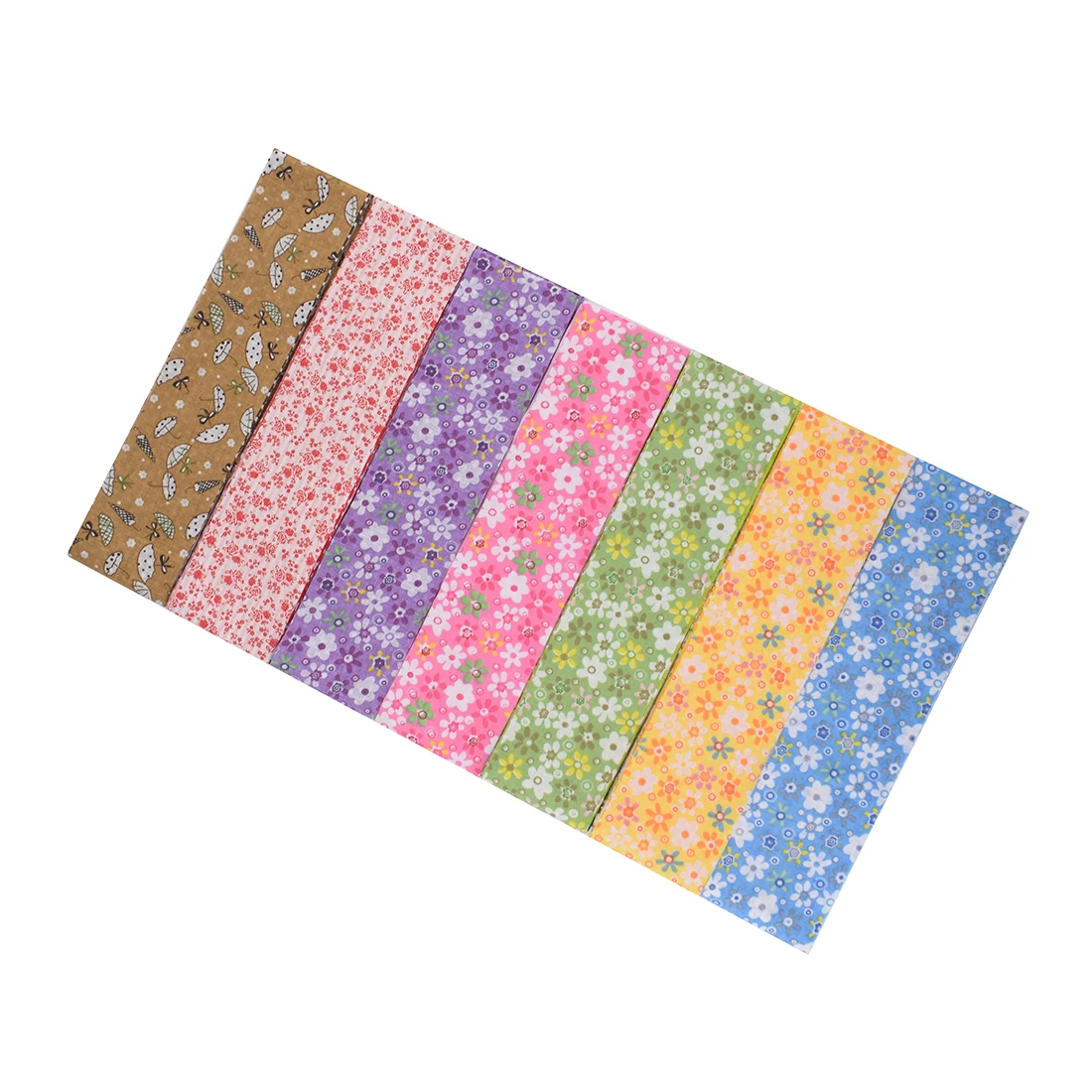 Chainho,Thin Printed Plain Weave Cotton Fabric,Low Density,DIY Quilting & Sewing Material,Patchwork Cloth Textile,6x100cm,25BC1