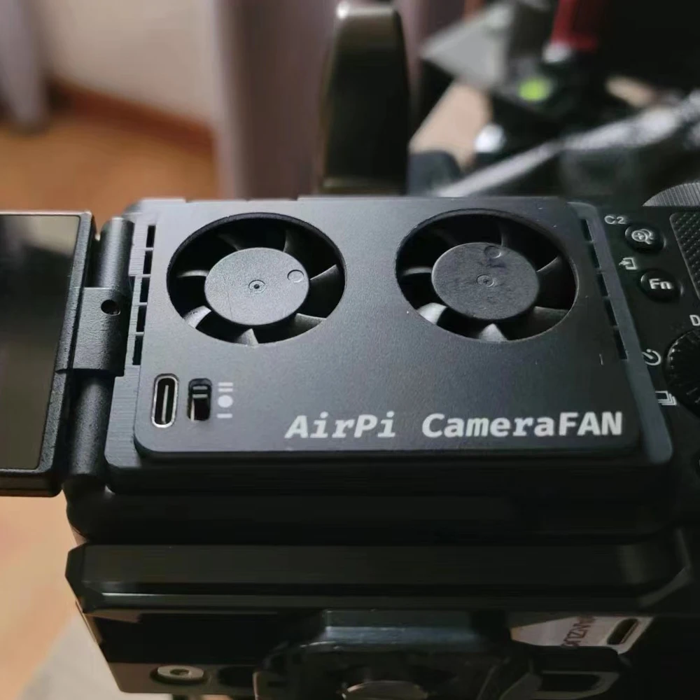 Airpi camera radiator accessories with camera-specific fasteners for easy installation a6700 ZVE1 A7M4 ZV1 ZVE10 A7C A7S3
