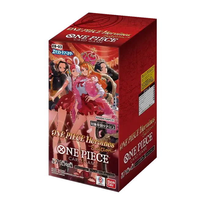 Novo Jogo de Cartas TCG One Piece Edição Heroines Booster Box Chinesa Selada Conjunto Completo de Cartas Colecionáveis