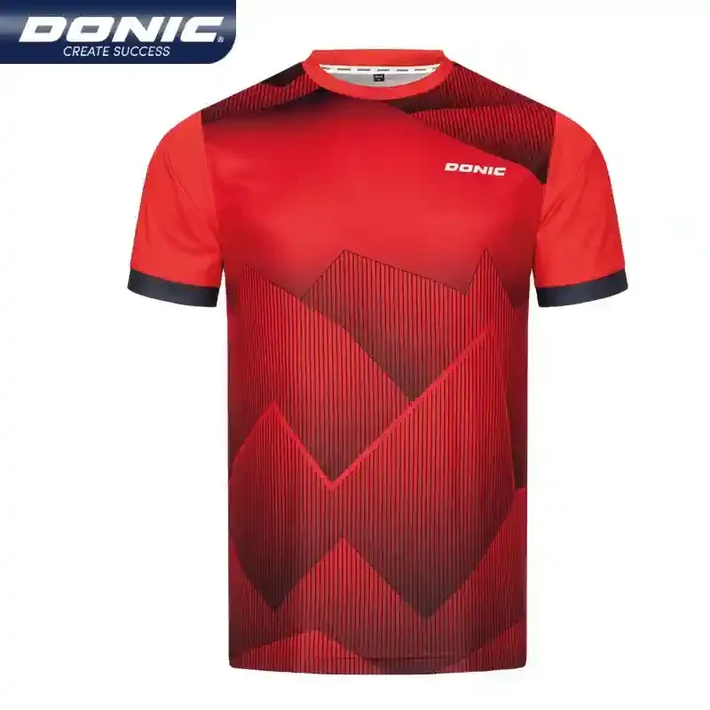 Donic table tennis t-shirts,for men women ,sports polo clothes quick dry tennis tops