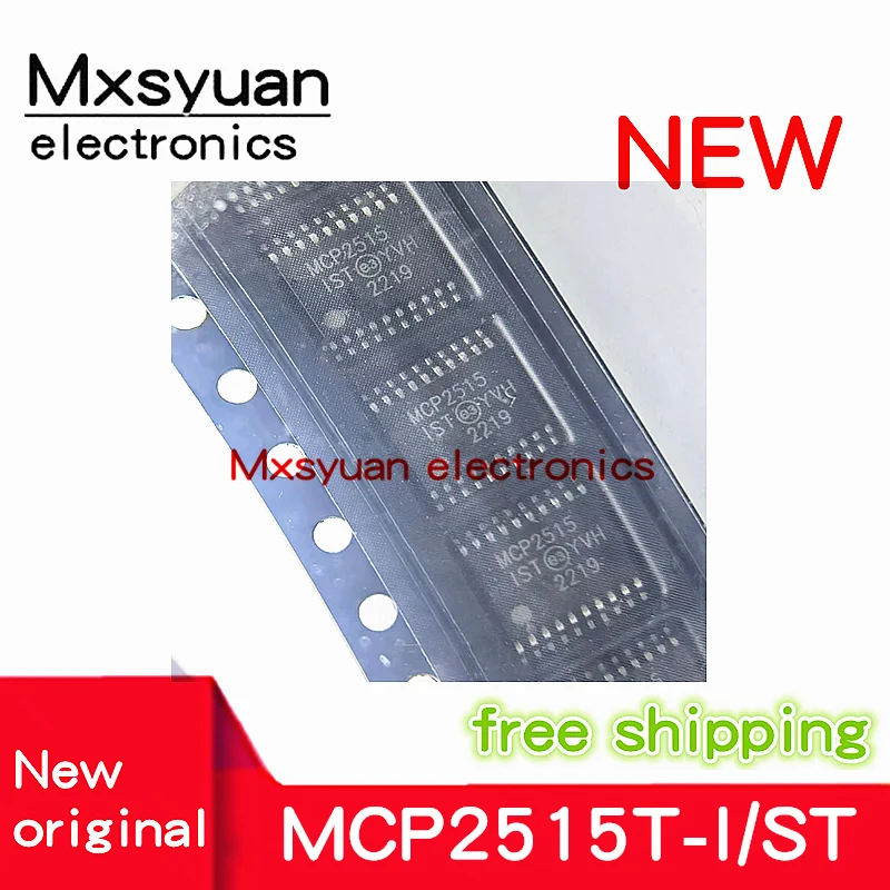 st Mcp2515-i st Mcp2515ist Tssop20 Novo Original 10 Peças 50 50 Peças Lote Mcp2515 Mcp2515t-i