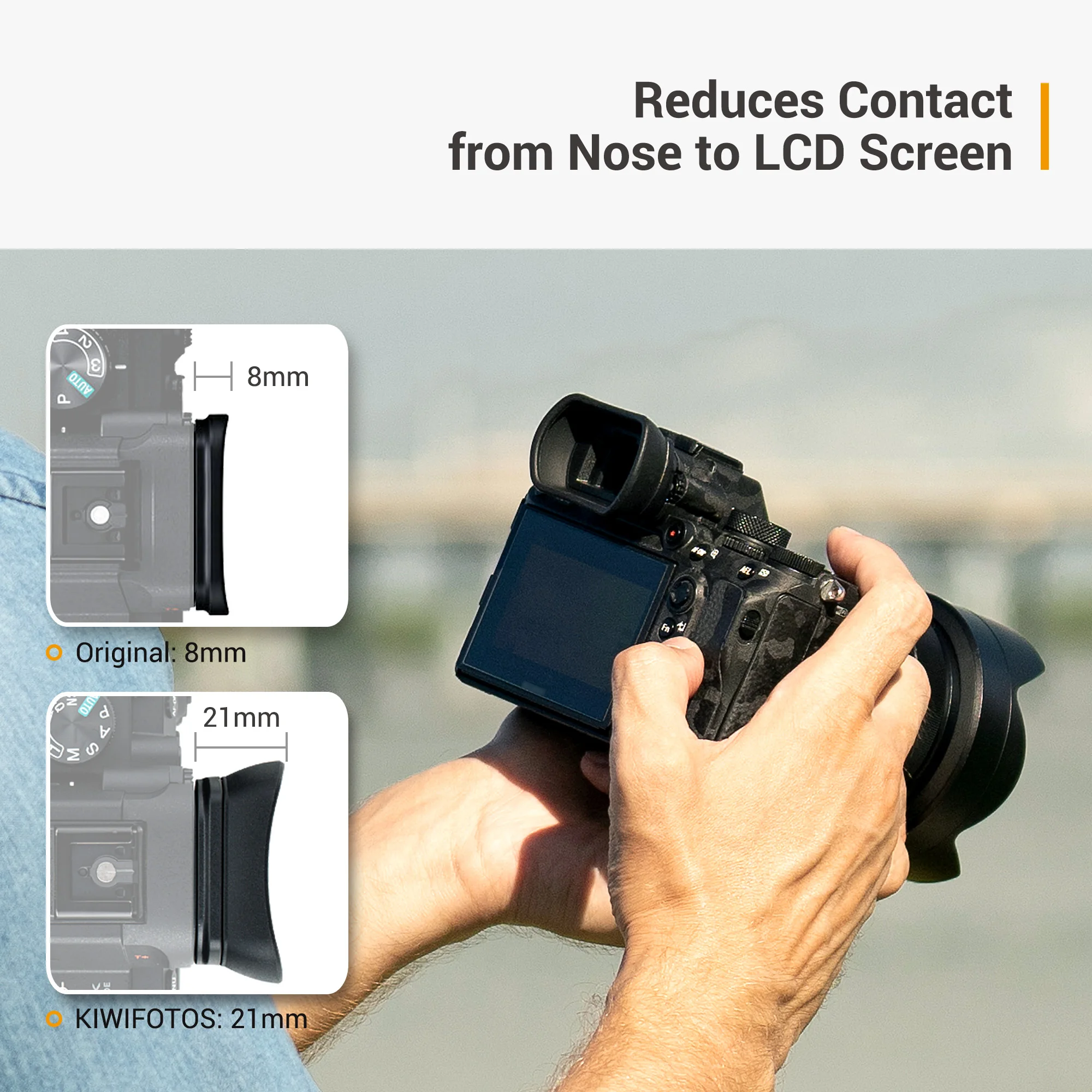 Soft Silicone Camera Viewfinder Eyecup