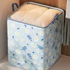 Fabric Storage Bins Large Storage Baskets with Zzipper and Handles Closet Organizer for Clothing Blanket Bedding Comforters 2