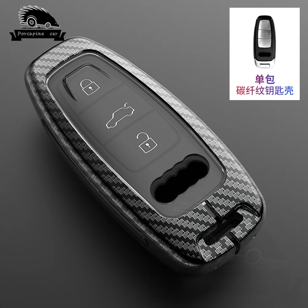 Luxury Leather Car Key Protective Cover - Sleek Design and Durable Protection