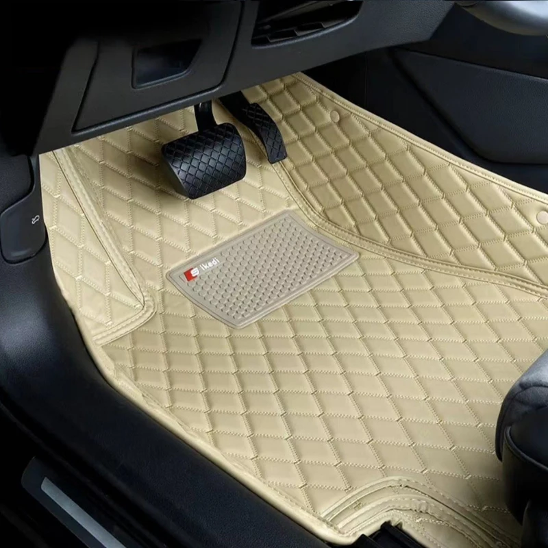 

All Weather Protection Custom Leather Diamond Car Foor Mat For Lamborghini Uevs Aventador Gallardo Huracan Urus Auto Accessories