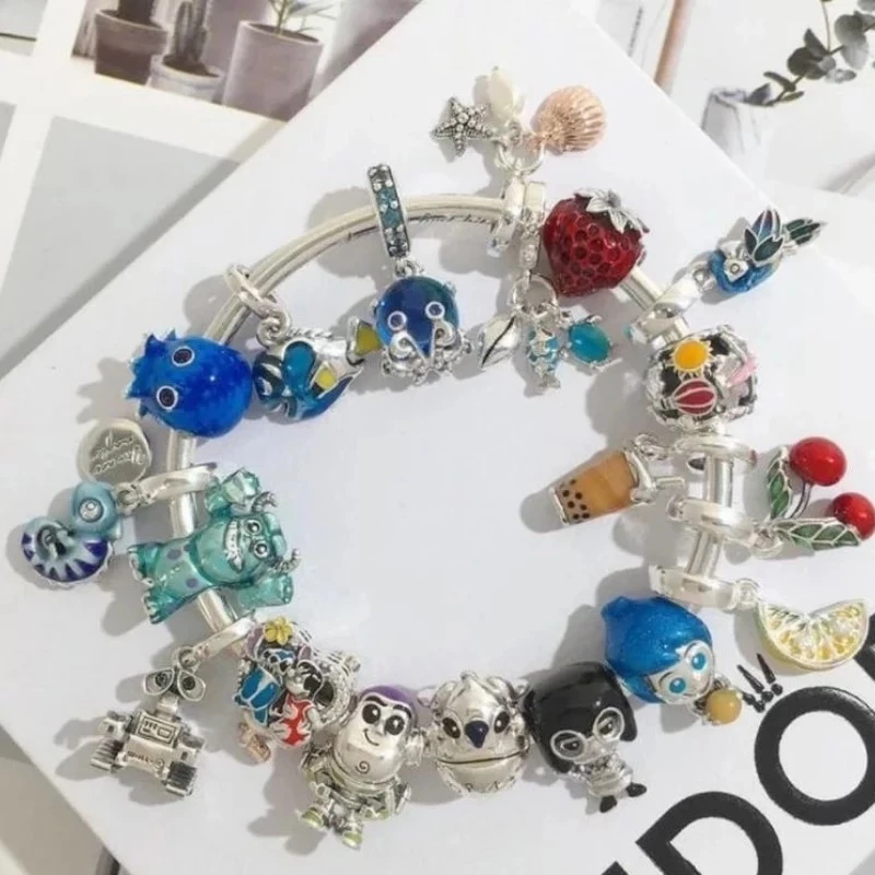 Disney abalorios de Pixar Toy Story para pulsera Pandora, de plata de ley 2022, 100%, 1:1, logotipo Original de regalos de joyería, novedad de 925| | - AliExpress