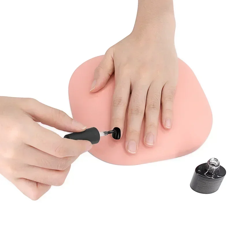 Pu Square Nail Arm Rest Elbow Pillow Non-Slip Nail Technician Arm Rest Pillow Cushion Salon Manicure Elbow Pad Hand nail hand rest nail arm rest