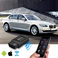 OBD2 WIFI ELM327 V1.5 Scanner Car Code Reader Diagnostic Tool for iPhone IOS /Android Automotive Fault Detector 2