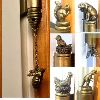 Bronze Animal Decor Hinge 1
