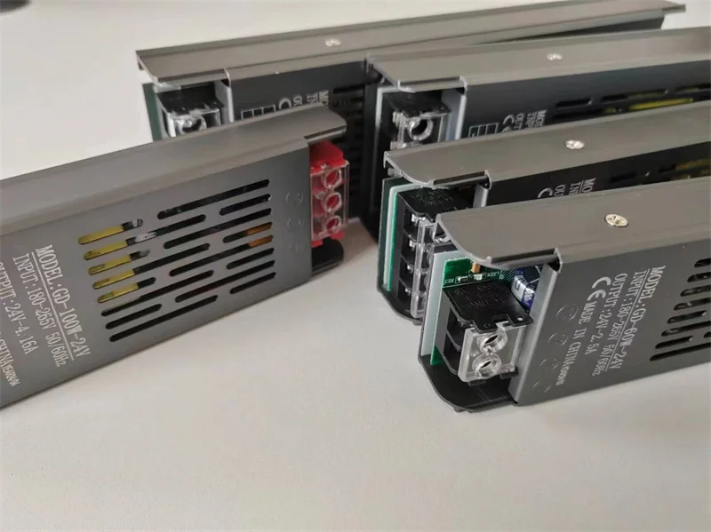 Description Picture 4 of itemDC 12V 24V Lighting Transformers 100W 150W 200W 300W 400W Ultra Thin LED Power Supply AC180-260V Driver For LED Strip Lights