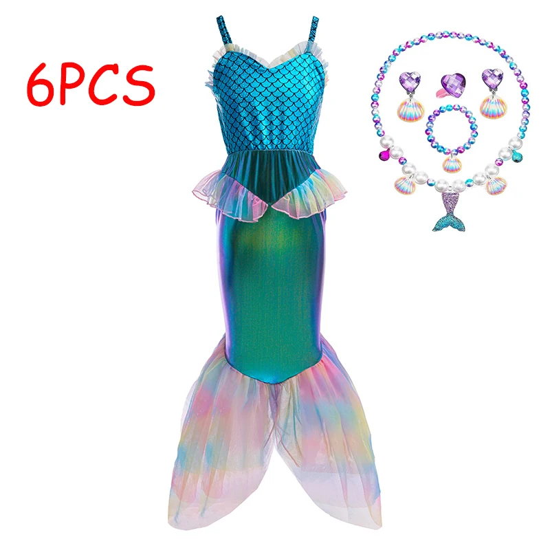 The Summer Python Macrame' Mermaid Dress main image 1