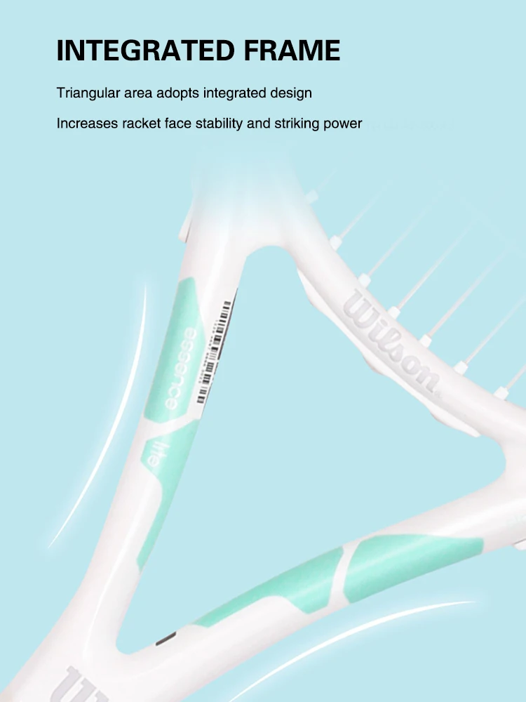 Description Picture 5 of itemWilson Tennis Rackets Carbon Single Play with Line Self-Practice Beginner Elastic Tennis Racket Professional Men Women Beginner