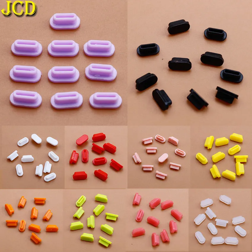 10-Pack Silicone Type-C USB Dust Plugs - Universal Anti-Dust Covers