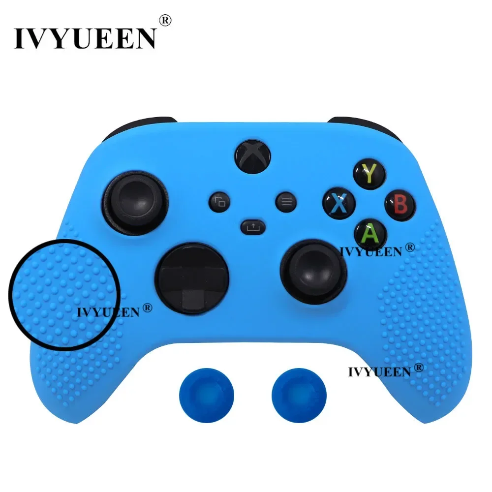 Colorful Protective Silicone Controller Skin with ThumbStick Grip Caps