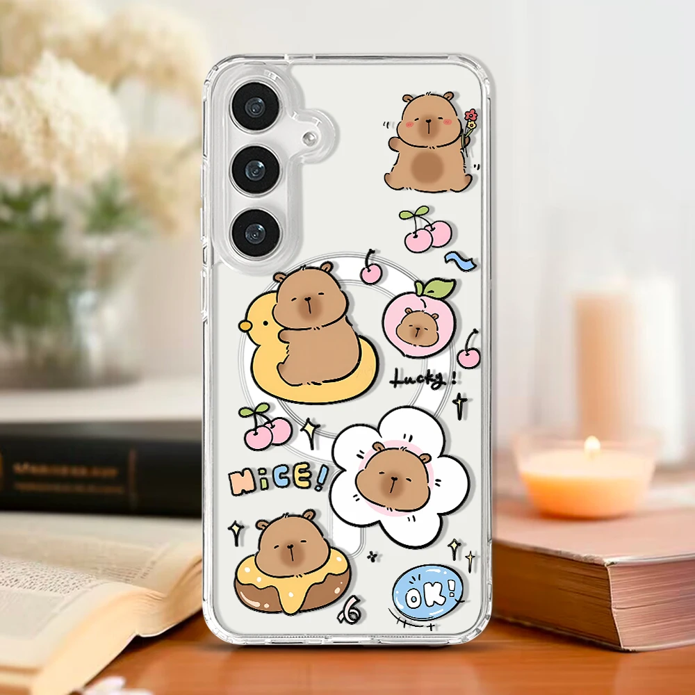 Adorable Capybara Magnetic Phone Case