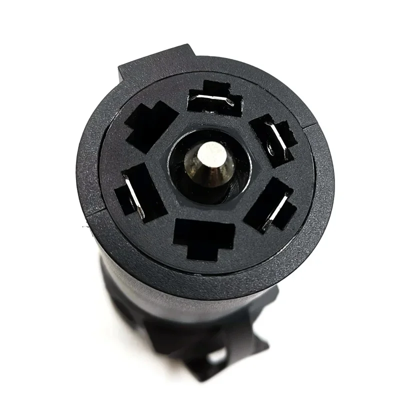 Trailer Plug Adapters 7 Pin To 4 and 5 Flat Blade Trailer Connector for Tow Hitch Weatherproof car converter