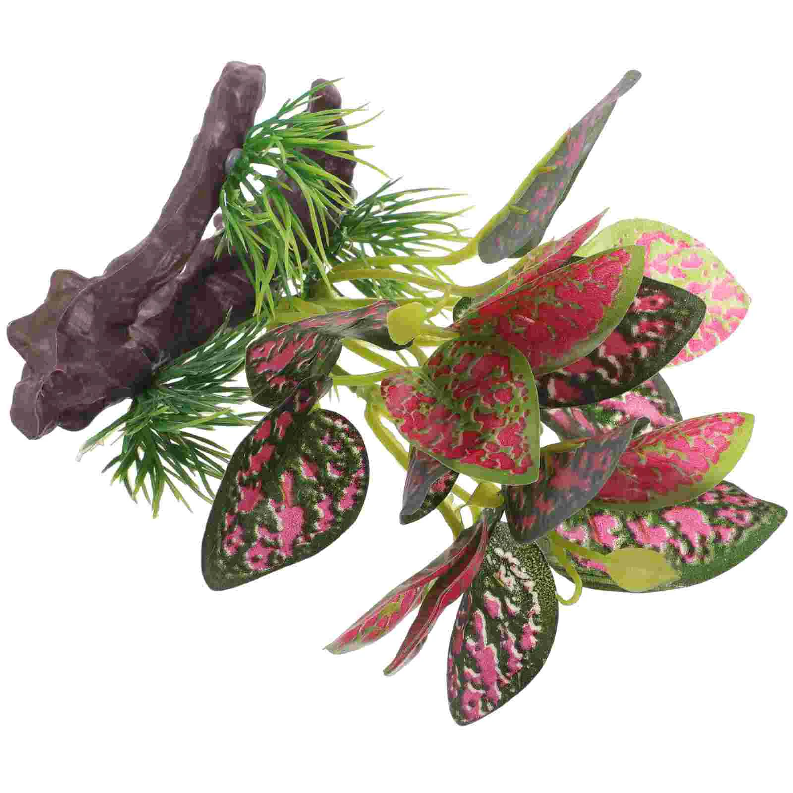 

Artificial Water Plants Small Betta Fish Tank Aquatic Decorations Accessories Plastic Aquarium Decors Realistic Large