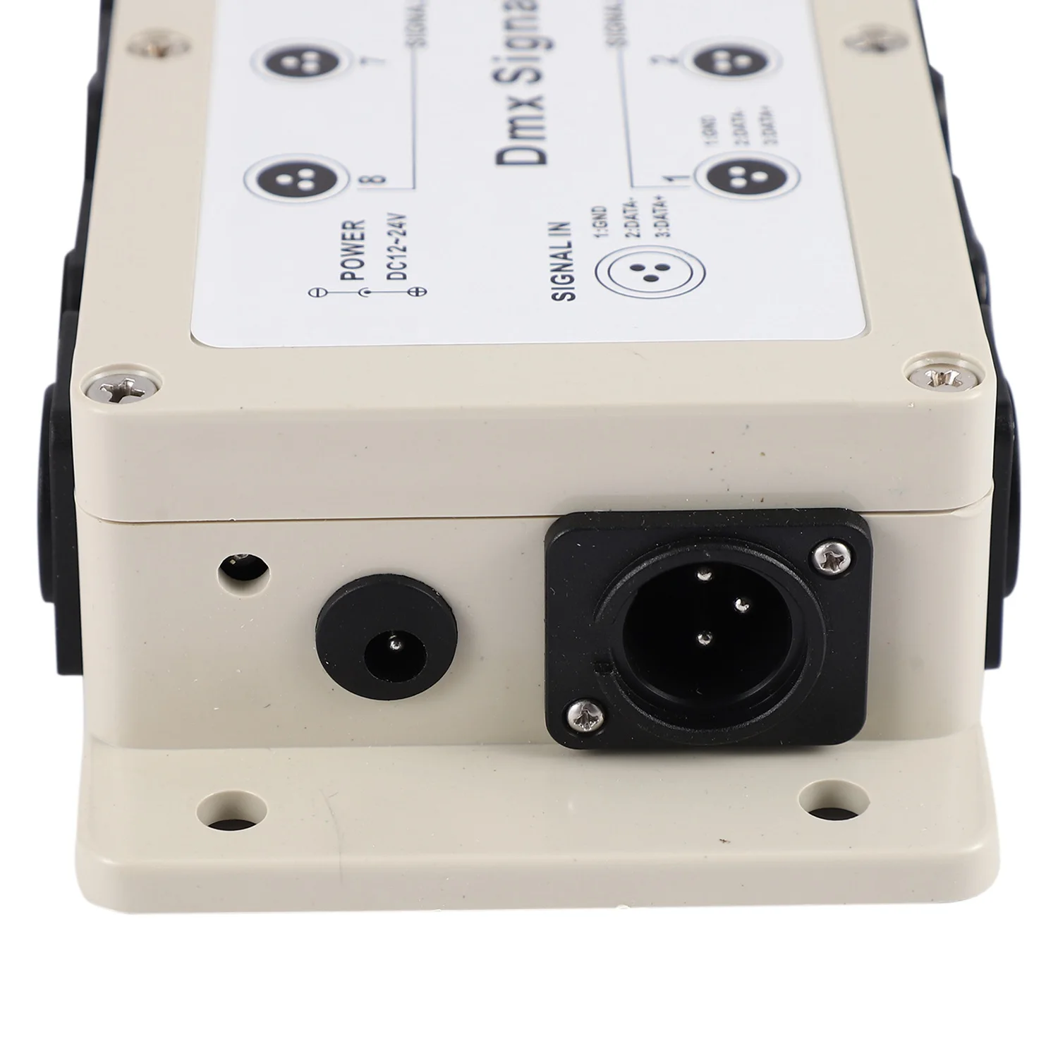 Dc12-24V 8 채널 출력 Dmx Dmx512 LED 컨트롤러 신호 증폭기 분배기 디스트리뷰터, 가정용 기기용