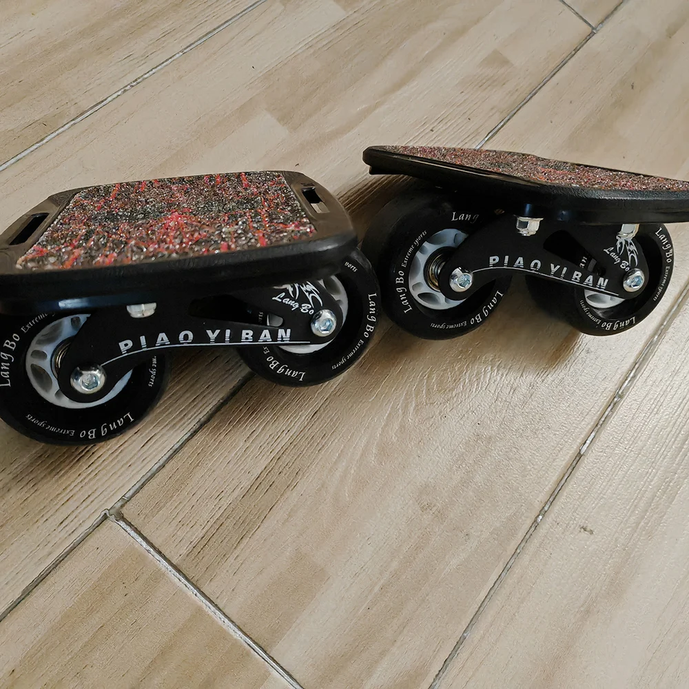 Skateboard Aluminium Alloy Mini Drift Short Board Roller 1 Pair