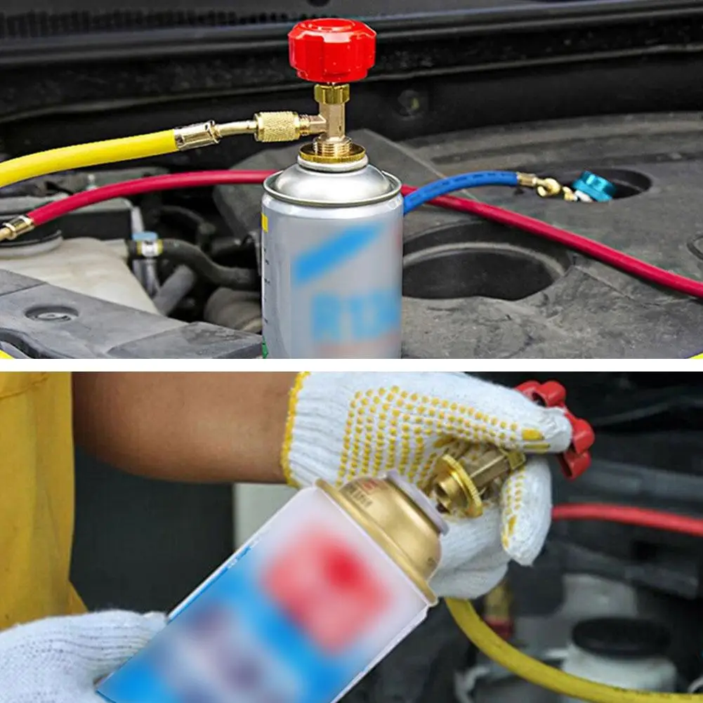 air conditioning opener Opening Valve Air Conditioning Refrigerant Bottle Opener Tools R134 R22 R410