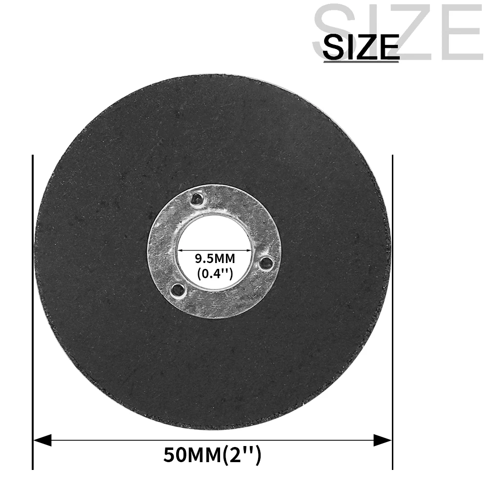 50mm Mini Metal Cutting Disc Resin Circular Saw Blades Fast Cut Off Discs for Angle Grinder Power Rotary Tools 1Pc