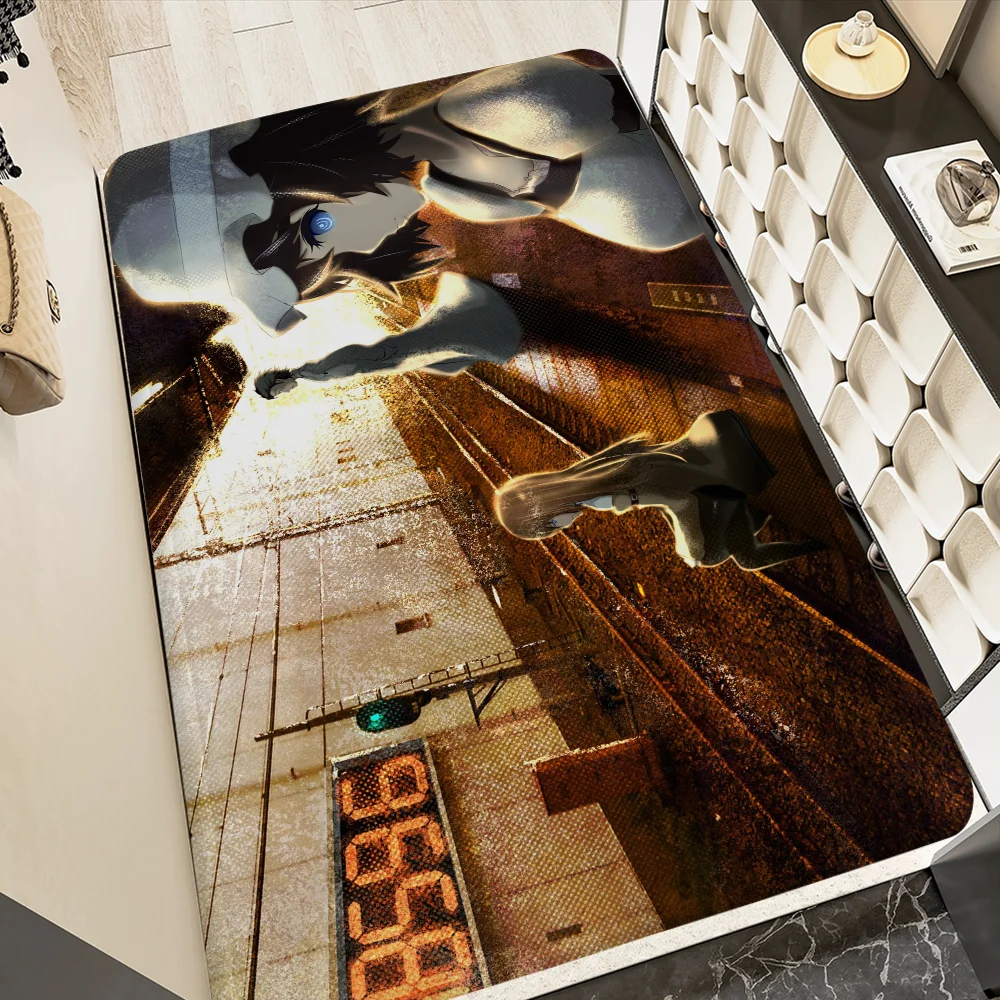 

Steins Gate Floor Mat Bath Mat Nordic Style Home Doormat Bathroom-Toilet Mats Bedroom Welcome Doormat
