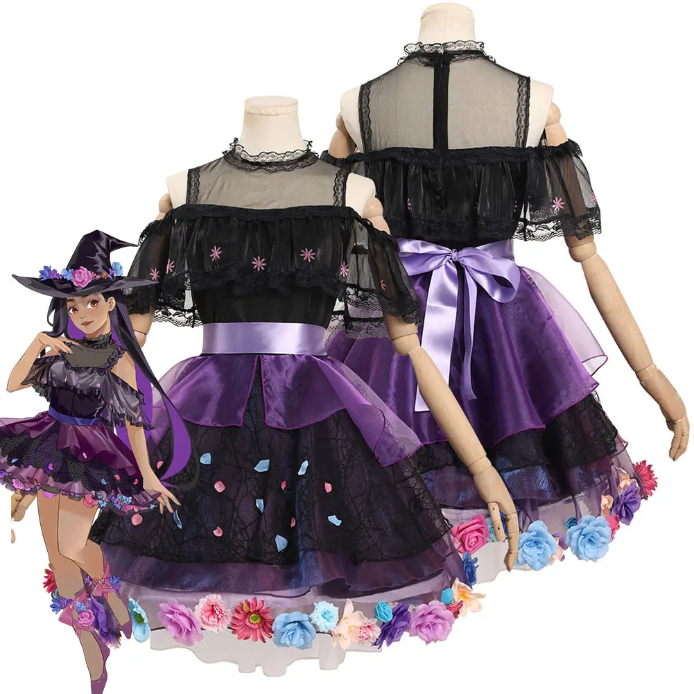 Film Encanto Isabella Witch Cosplay Costume