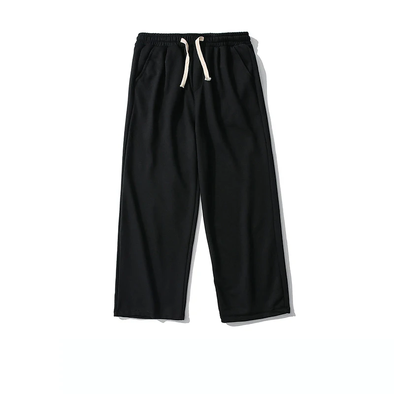 

Women's Trendy INS Straight Leg Wide Leg Casual Pants Hip-hop Loose Solid Color Versatile Sports Pants