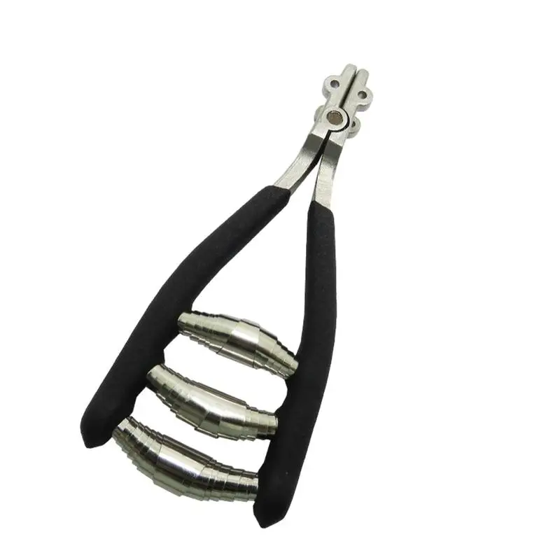 Badminton Racquet Threader Racquet String Clamp For Tennis Racket Spring Loaded Clamping Tool Stainless Steel Threader Hand