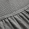Polar Fleece Jacquard Elastic Sofa Covers ArmChair Sofa Couch Slipcovers Chair Protector For Living Room L Shaped 1/2/3/4 Seater 5