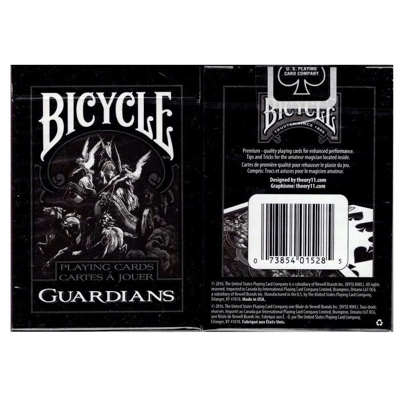 

Bicycle 1 deck Theory Cards Guardians Bicycle Playing Cards Regular Bicycle Deck Rider Back Card Magic Trick Magic Props