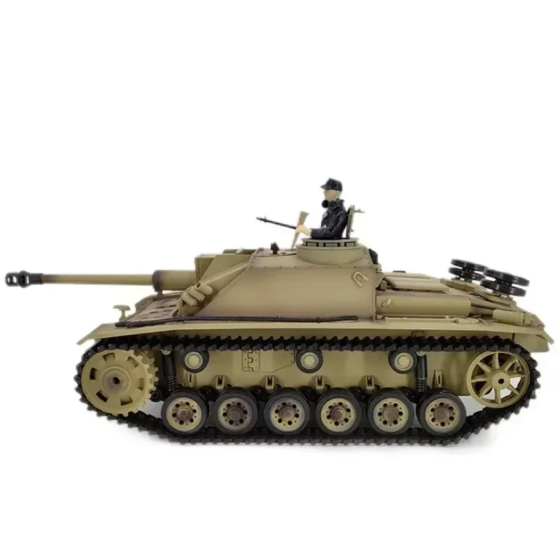 Genuine Henglong Remote Control Tank 3868 Rc 1:16  German No.3 F-8 Electric Assault Gun Tank Model Toys Chidren Birthday Gifts 4