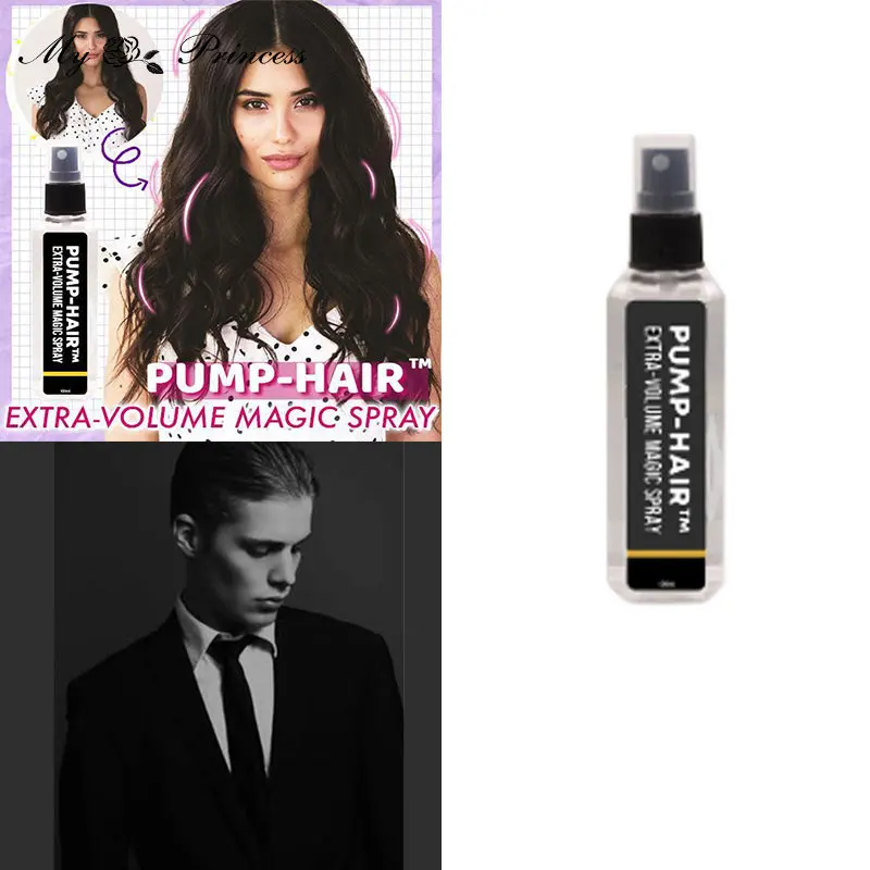 Pumphair Extravolume Magic Spray Hairspray Hair Styling Spray Strong