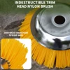 Landscaping Weeding Machine 6/8 Inch Weeder Rotary Weed Brush Joint Twist Knot Steel Wire Wheel Brush Disc Power Garden Tool 3