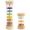 Wooden Rain Sound Pipe Simulation Rain Sound Wooden Toy Gift Hourglass Fun Music Shaker Baby Early Education Enlightenment Toys 1