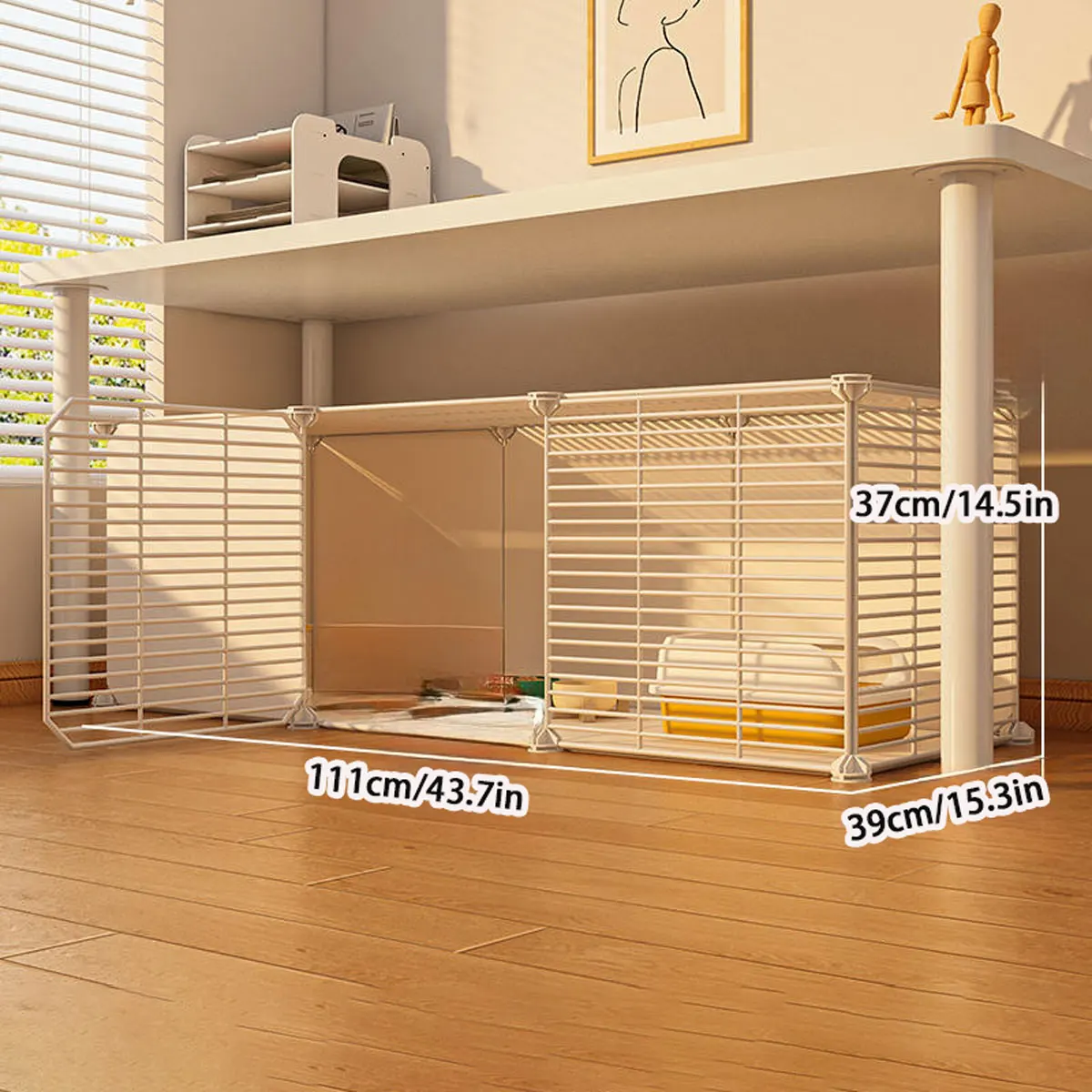Cat Cage Cat cage Domestic indoor large free space cat nest cat climbing frame villa special pet cage