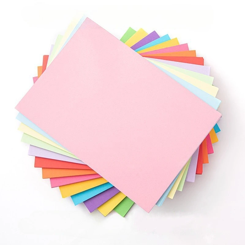 20pcs Colorful Cardboard Handmade DIY Greeting Card Postcard Thick Paperboard Cardboard Business Card Paper For Making Painting