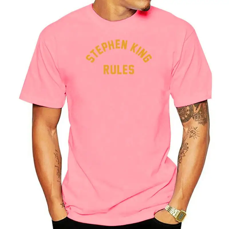 thumbnail image 1 of Camiseta roja de Stranger Things de Stephen King Rules, 1 of 5