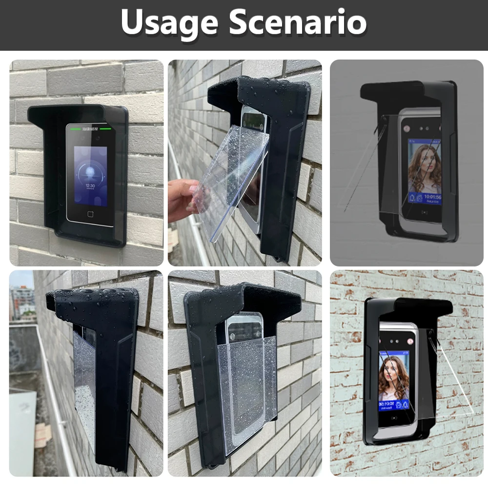 Rainproof Cover for Access Control Keypad Waterproof Case Rain