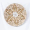 Woven Wall Basket Plate Disks Boho Hanging Wall Decor Natural Handmade Home Art Bowls for Home Living Room Bedroom Decor 6