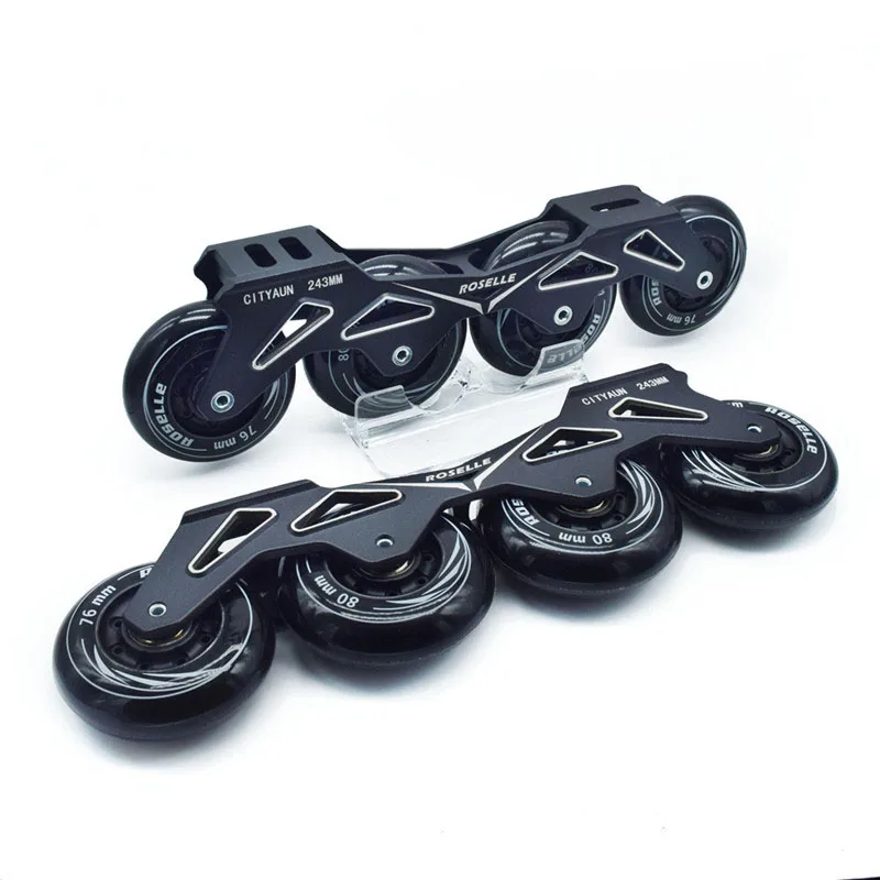 Roue Skate Cadre De Patins Roulettes Slalom 231mm 243mm 4x76mm 4x80mm 