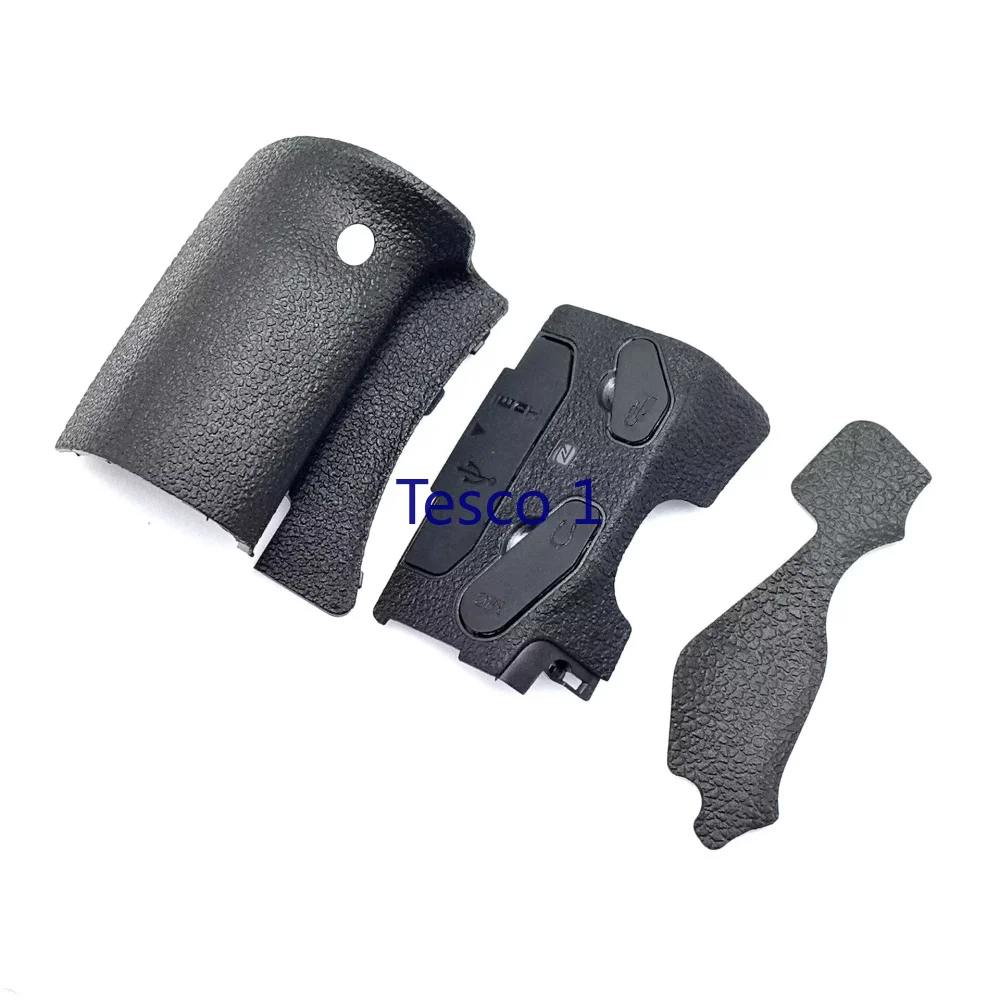 Original for Canon EOS 80D Grip & USB Left Side & Thumb Rubber Cover Rubber Skin Housing with Tape Replacement Part camera repair parts